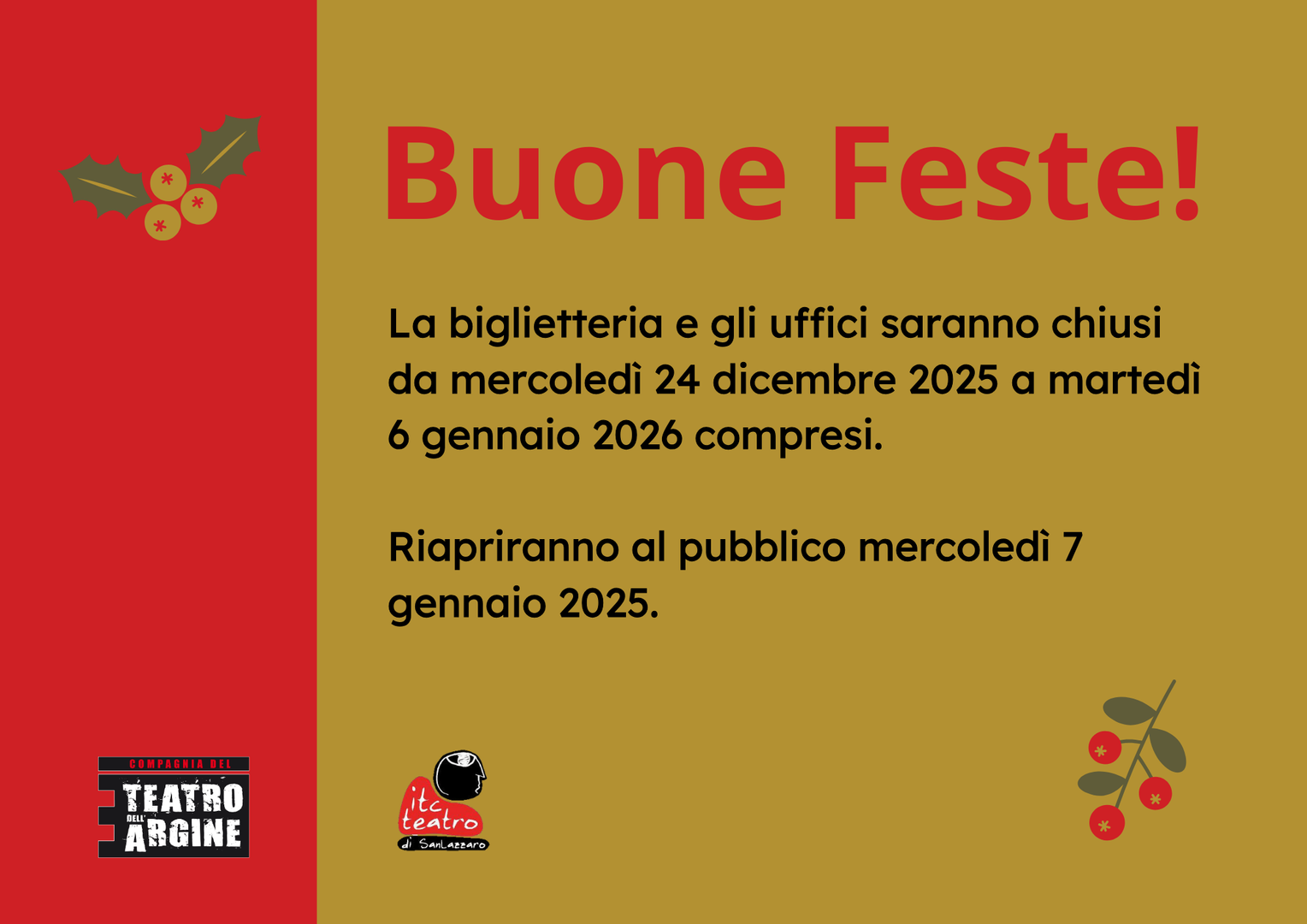 News Teatro dell'Argine